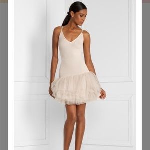 BCBG medium tulle rib knit dress